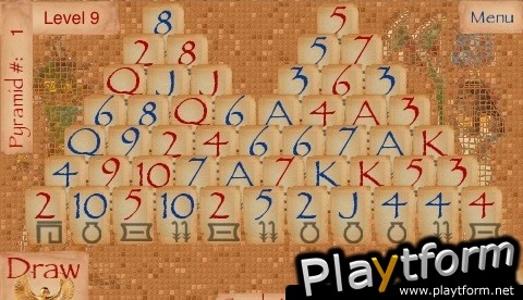 Pyramid Solitaire (Seahorse Software) (iPhone/iPod)