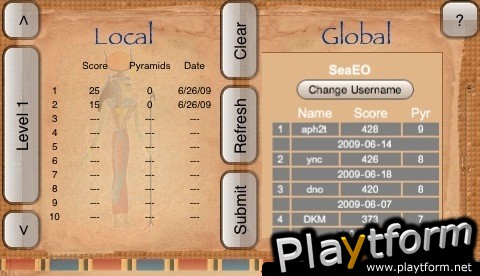 Pyramid Solitaire (Seahorse Software) (iPhone/iPod)