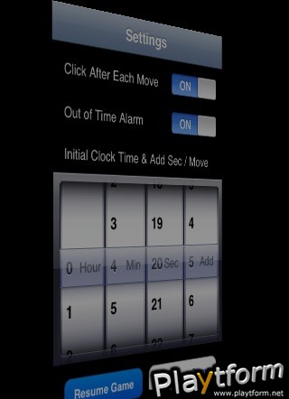 Chess Timer (iPhone/iPod)