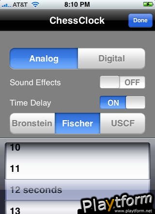 ChessClock (iPhone/iPod)
