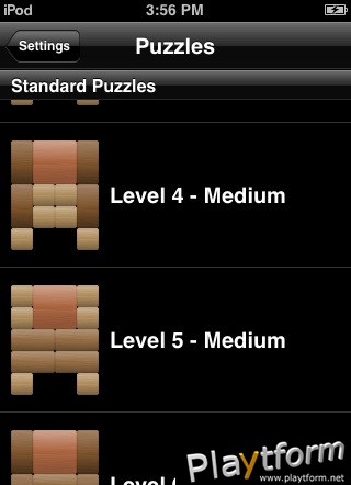 Sliding Block Puzzle (iPhone/iPod)