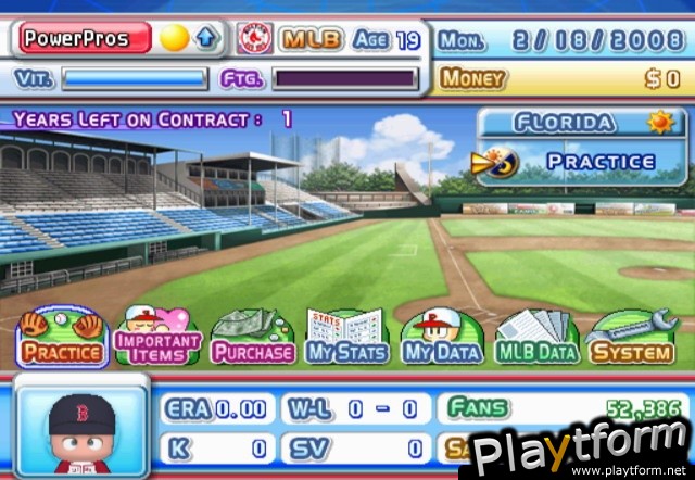 MLB Power Pros 2008 (Wii)