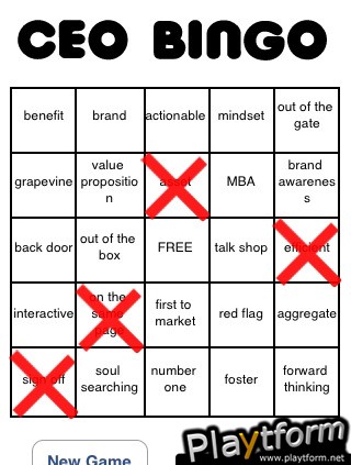 CEO Bingo (iPhone/iPod)