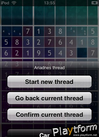 thumbSudoku (iPhone/iPod)