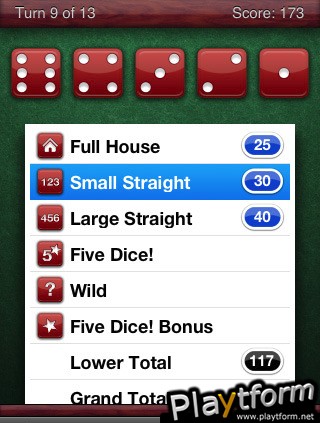 Five Dice (iPhone/iPod)