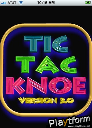 Tic Tac Knoe (iPhone/iPod)