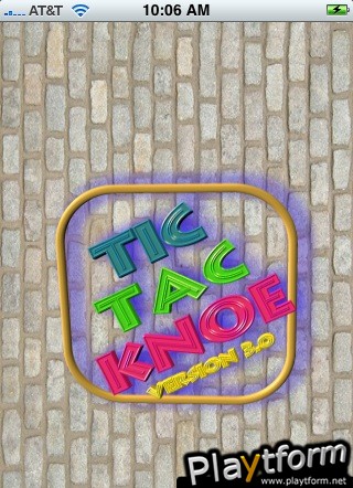 Tic Tac Knoe (iPhone/iPod)