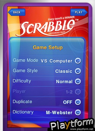 Scrabble (iPhone/iPod)