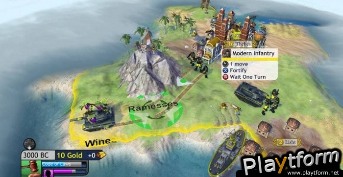 Sid Meier's Civilization Revolution (PlayStation 3)