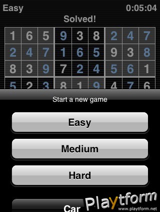 Surf Shack Sudoku (iPhone/iPod)