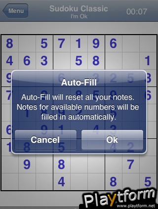 Sudoku Classic (iPhone/iPod)