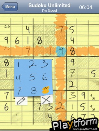 Sudoku Unlimited (iPhone/iPod)