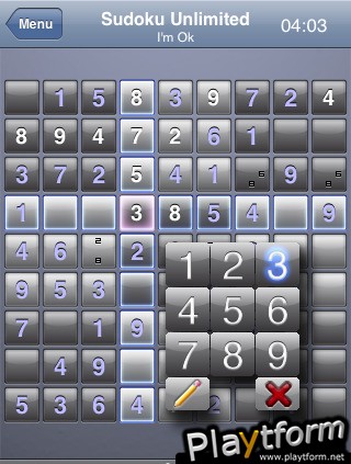 Sudoku Unlimited (iPhone/iPod)