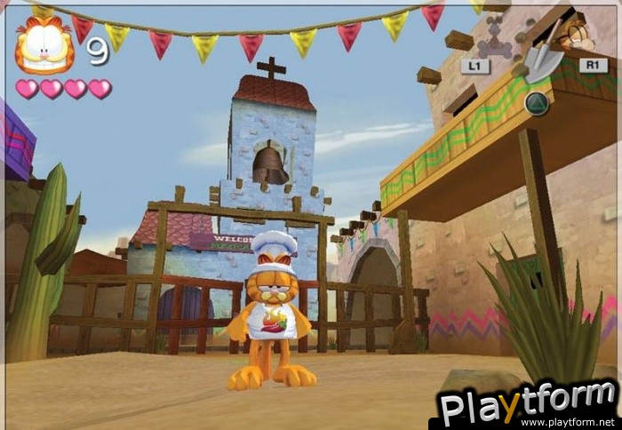 Garfield: Lasagna World Tour (PlayStation 2)