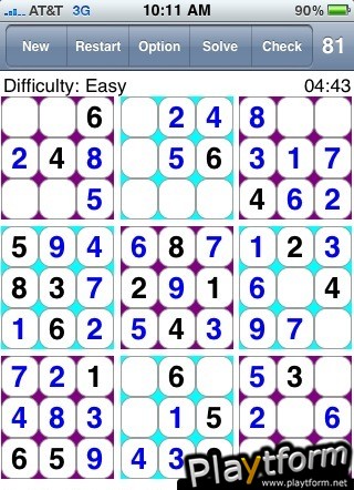 Sudoku 10000 puzzles (iPhone/iPod)