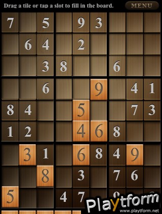 Tile Sudoku (iPhone/iPod)