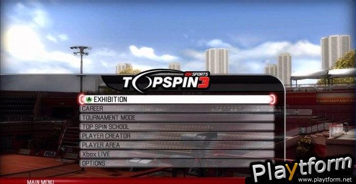 Top Spin 3 (Xbox 360)