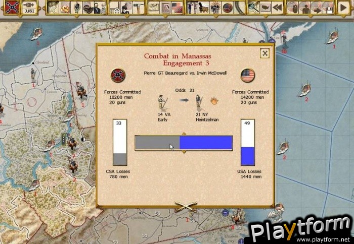 Gary Grigsby's War Between the States (PC)