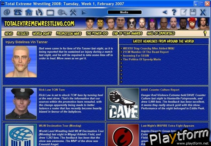 Total Extreme Wrestling 2008 (PC)