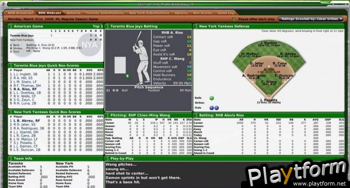 Out of the Park Baseball 9 (PC)