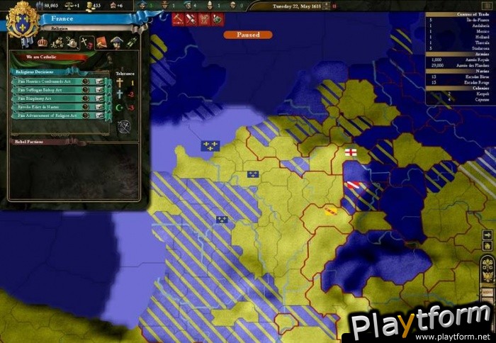 Europa Universalis III: In Nomine (PC)