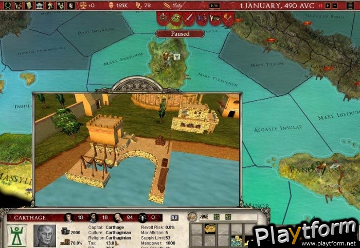 Europa Universalis: Rome (PC)