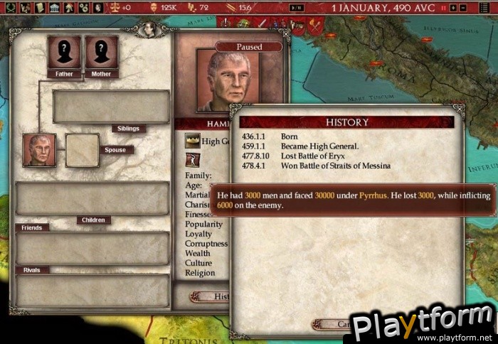 Europa Universalis: Rome (PC)