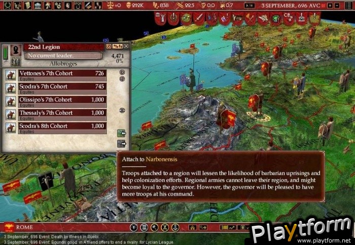 Europa Universalis: Rome (PC)