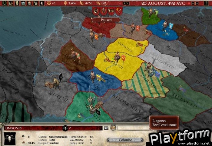 Europa Universalis: Rome (PC)