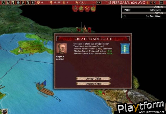 Europa Universalis: Rome (PC)