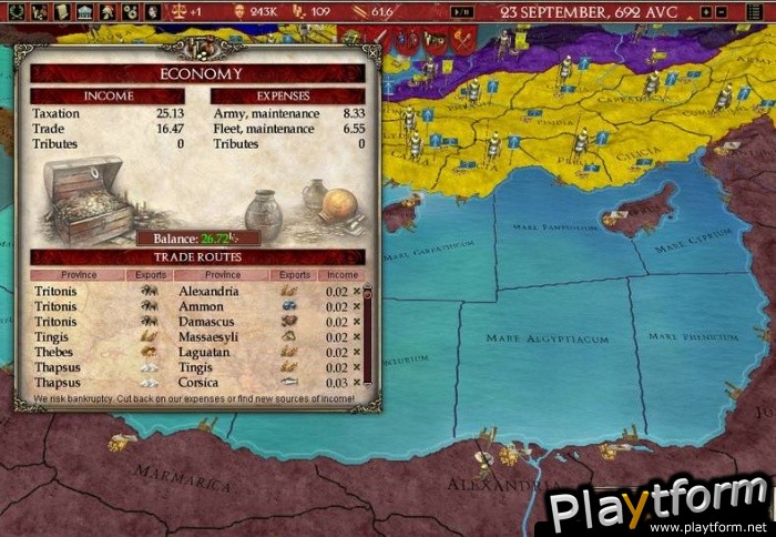 Europa Universalis: Rome (PC)