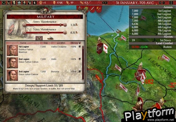 Europa Universalis: Rome (PC)