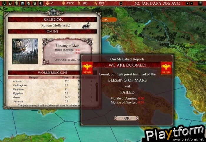 Europa Universalis: Rome (PC)