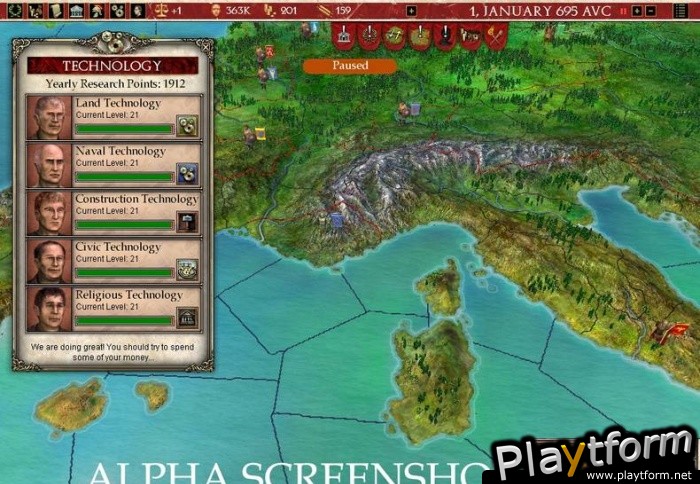 Europa Universalis: Rome (PC)