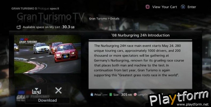 Gran Turismo 5 Prologue (PlayStation 3)