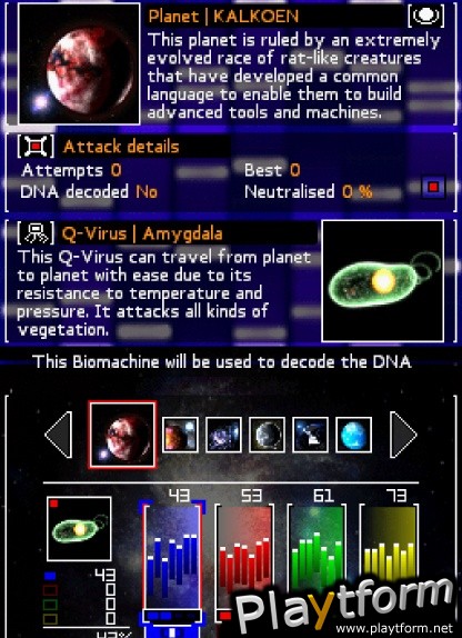 Double Sequence: The Q-Virus Invasion (DS)