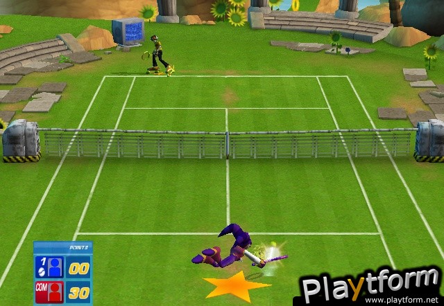 Sega Superstars Tennis (PlayStation 2)