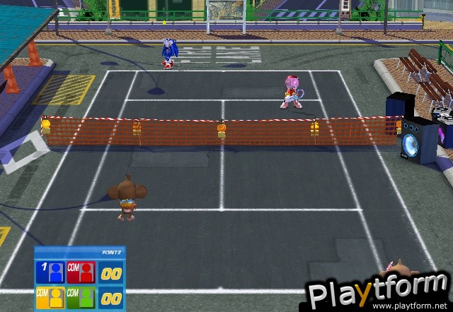 Sega Superstars Tennis (PlayStation 2)