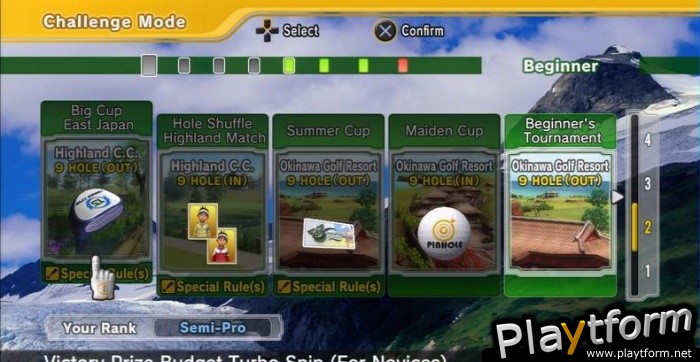 Hot Shots Golf: Out of Bounds (PlayStation 3)