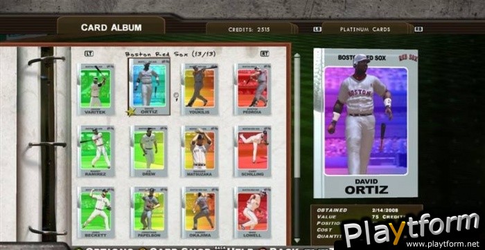 Major League Baseball 2K8 (Xbox 360)