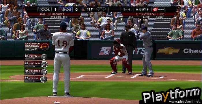 Major League Baseball 2K8 (Xbox 360)