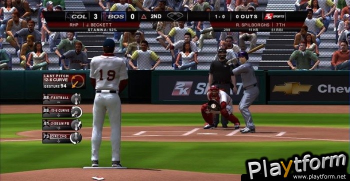 Major League Baseball 2K8 (Xbox 360)