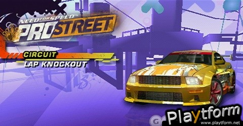 Need for Speed ProStreet (PSP)