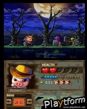 Barnyard Blast: Swine of the Night (DS)