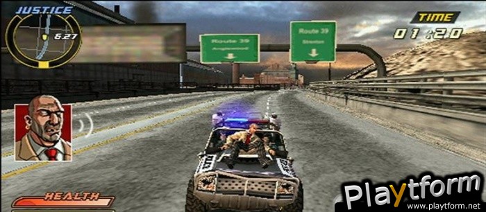 Pursuit Force: Extreme Justice (PSP)