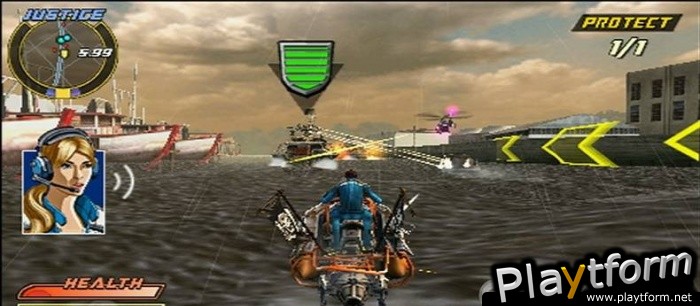 Pursuit Force: Extreme Justice (PSP)