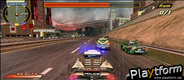 Pursuit Force: Extreme Justice (PSP)