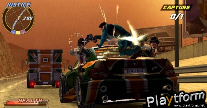 Pursuit Force: Extreme Justice (PSP)