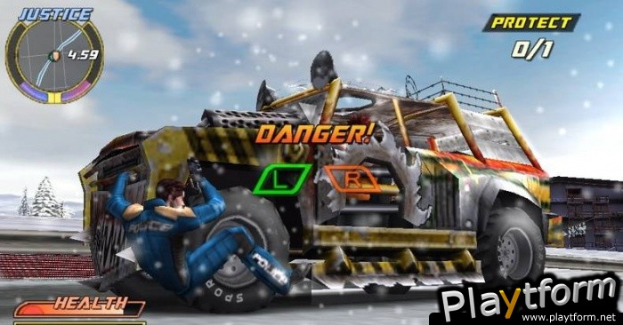 Pursuit Force: Extreme Justice (PSP)