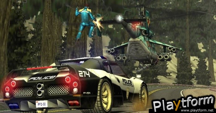 Pursuit Force: Extreme Justice (PSP)